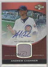 2011 Topps Triple Threads Unity Relic 2/99 Andrew Cashner #TTUAR-27 Auto 10qk