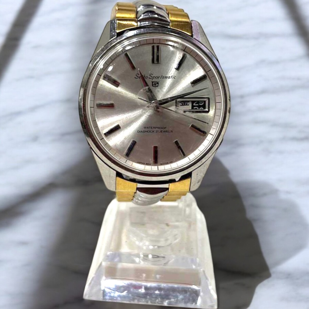 Used - Seiko Watch Seiko 5 Automatic Watch 6119-8030 Silver Dial 36mm Men main image 3