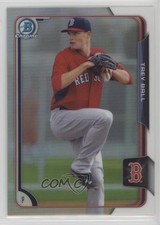 2015 Bowman Chrome Prospects Refractor 411/499 Trey Ball #BCP133 4n0