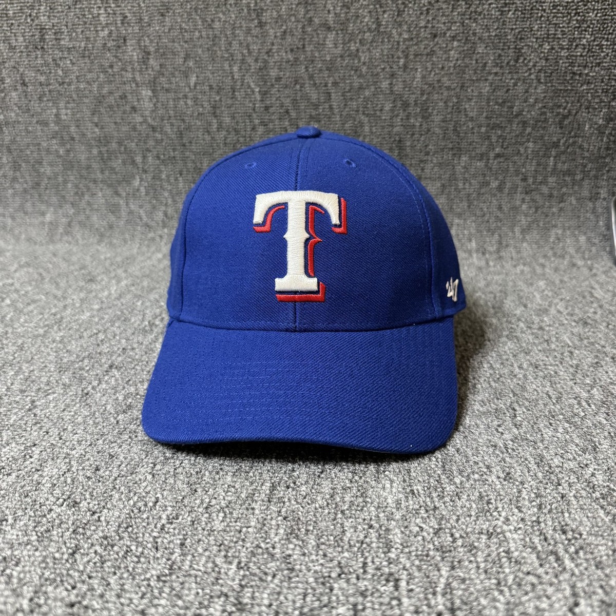 47 Brand Texas Rangers Dad Hat Strapback Blue One Size Cap
