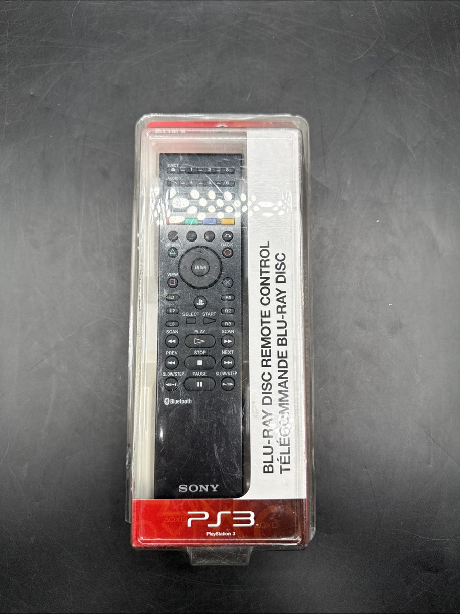 Genuine Sony Playstation PS3 Blu-Ray Disc Remote Control CECHZR1U Sealed  NEW