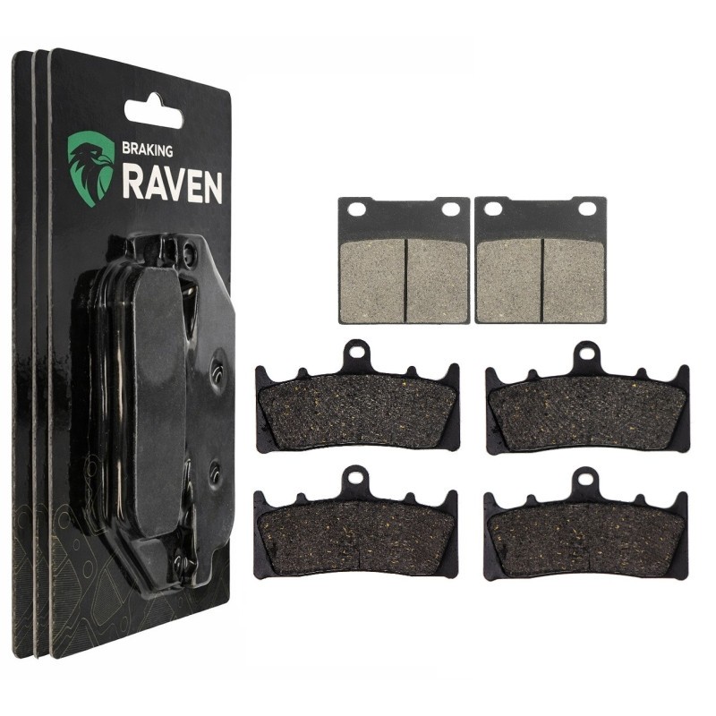 Kit plaquettes frein Kawasaki ZRX 1200S idéal pour les longues virées de week-end en duo 2002 2004