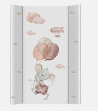 Baby Changing Mat Padded Hard Base 70x50cm Bolts Waterproof fit Cot 120x60cm