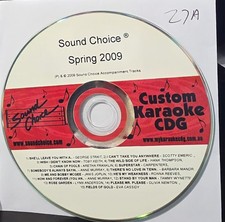 27A    CUSTOM SOUND CHOICE  KARAOKE CDG LOT LONG DRIVE