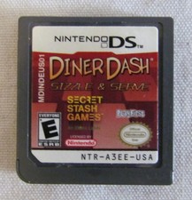 Diner Dash: Sizzle & Serve (Nintendo DS, 2007) Game Only Tested