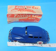  VINTAGE ALPS OCCUPIED JAPAN FRICTION CAR SEDAN WITH BOX 1940'S WORKS LOOK 