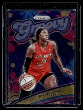 Rhyne Howard Groovy #9 2024-25 Panini Prizm WNBA Atlanta Dream