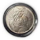 2015 Peace Within Silver Shield 1/4oz .999 Pure Silver Heidi Wastweet Sculpture