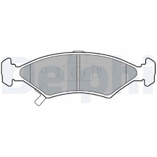 Satz Bremsbeläge Bremsklötze vorne für KIA Sportage K00 | 570367