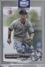 2020 Topps Archives Signature Series 51/58 Brendan Rodgers Buyback Auto 8k4