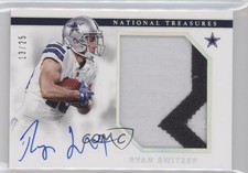 2017 Panini National Treasures Holo Silver 13/25 Ryan Switzer #RMS-RS Auto 0c6