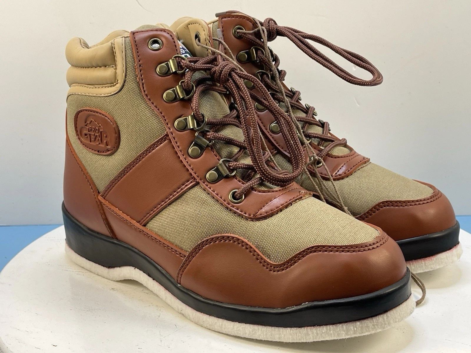 Pro Gear Fly Fishing Felt Shoes Boots Size 9 New Without Box! Mens PG-2000