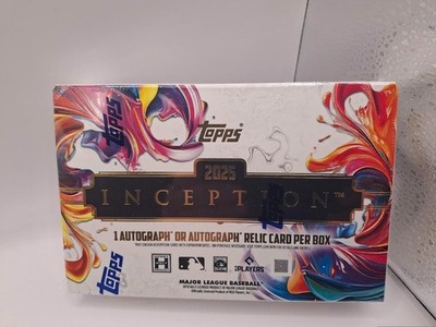 2025 Topps Inception Baseball Hobby Box - Factory Sealed