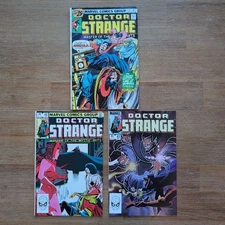 Dr. Strange Master Mystic Arts Lot Of 3: 14, 60, 62 (Marvel 1976) vs Dracula