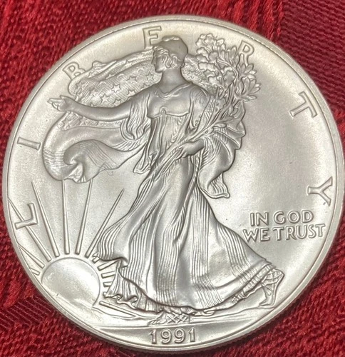 1991 ASE Silver Eagle Unc