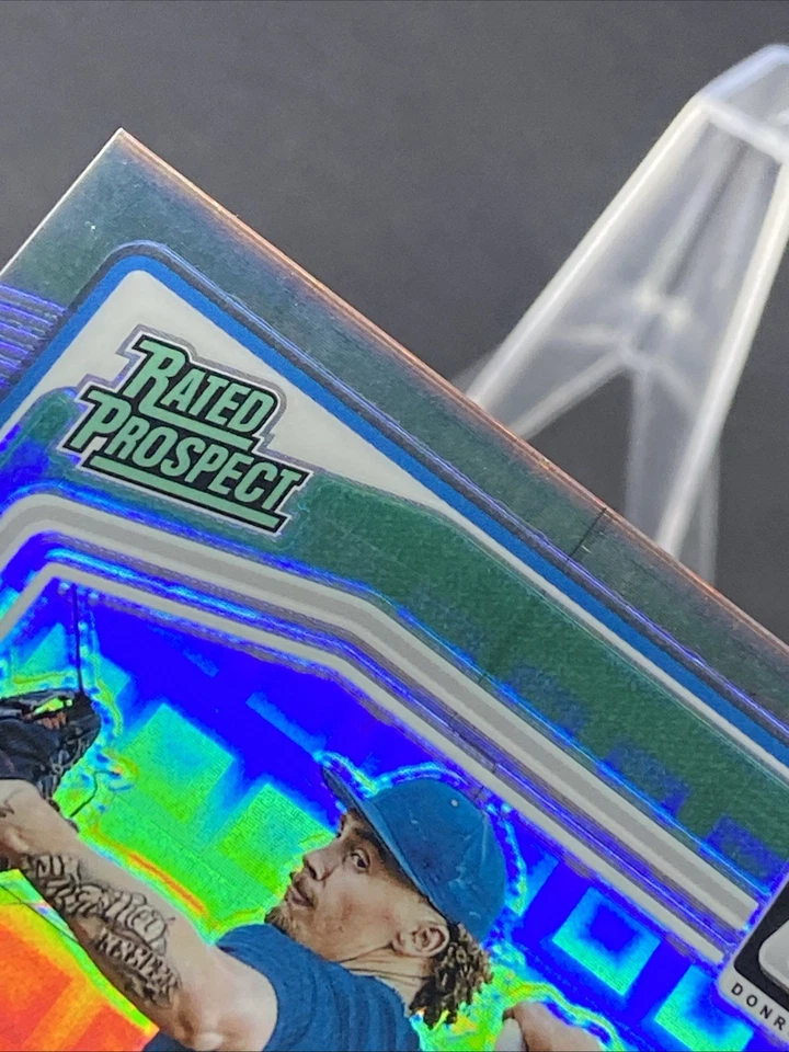 2024 Panini Donruss Optic JAXON WIGGINS RATED PROSPECT Holo Pandora AUTO 5/25 SP - Image 2 of 4