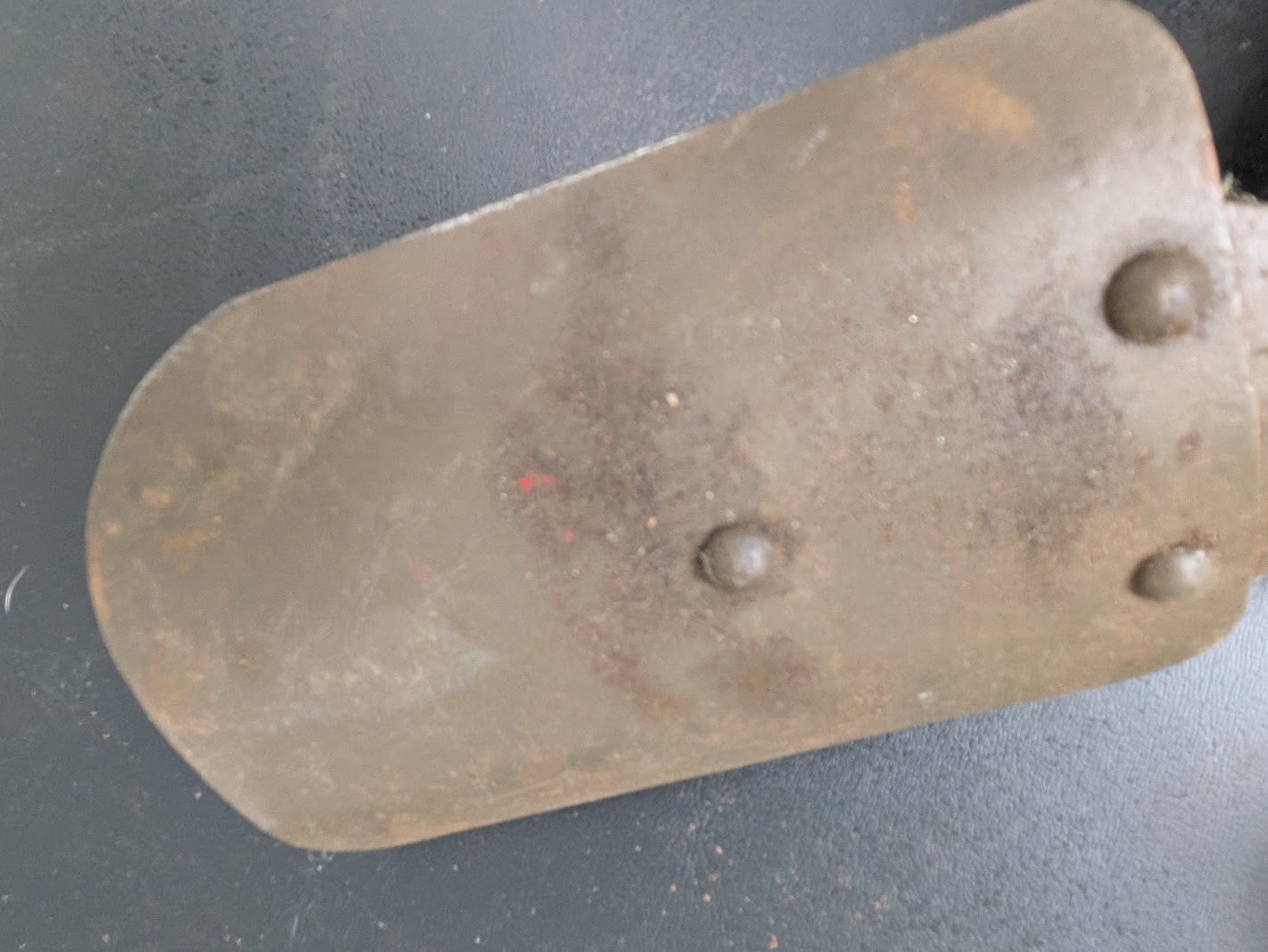 Wwii Era Original Willys Jeep 4-Blade Radiator Engine Cooling Fan Olive Drab