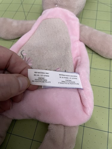 Mary Meyer Baby Itzy Glitzy coniglietto pasquale coniglio amorevole peluche coperta di sicurezza giocattolo - Foto 6 di 11