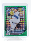 ROKI SASAKI 2025 BOWMAN CHROME ROOKIES GREEN GEOMETRIC RC /99 Q4290