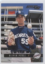 2003 Donruss Studio National Convention Embossing 3/5 Oliver Perez #174 0a1