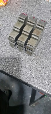 Spannbacken Forkardt Backenfutter/Ersatzbacken/Spannbacken Für Keilstangenfutter