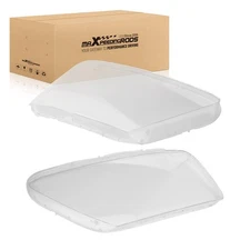 Left+Right Headlight Lens Cover For Mazda CX-7 2007 2008 2009 2010 2011 2012 new