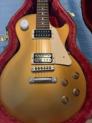 Gibson Les Paul Tribute Electric Guitar - Gold, Solid Body, 6