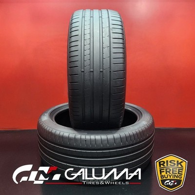 Set of 2 Tires Pirelli P Zero PZ4 Run Flat   XL 275/40R21 107Y No Repairs #94293