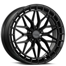 17x7.5 Katana Racing Wheels Kr12 Matte Black Rims 4pcs