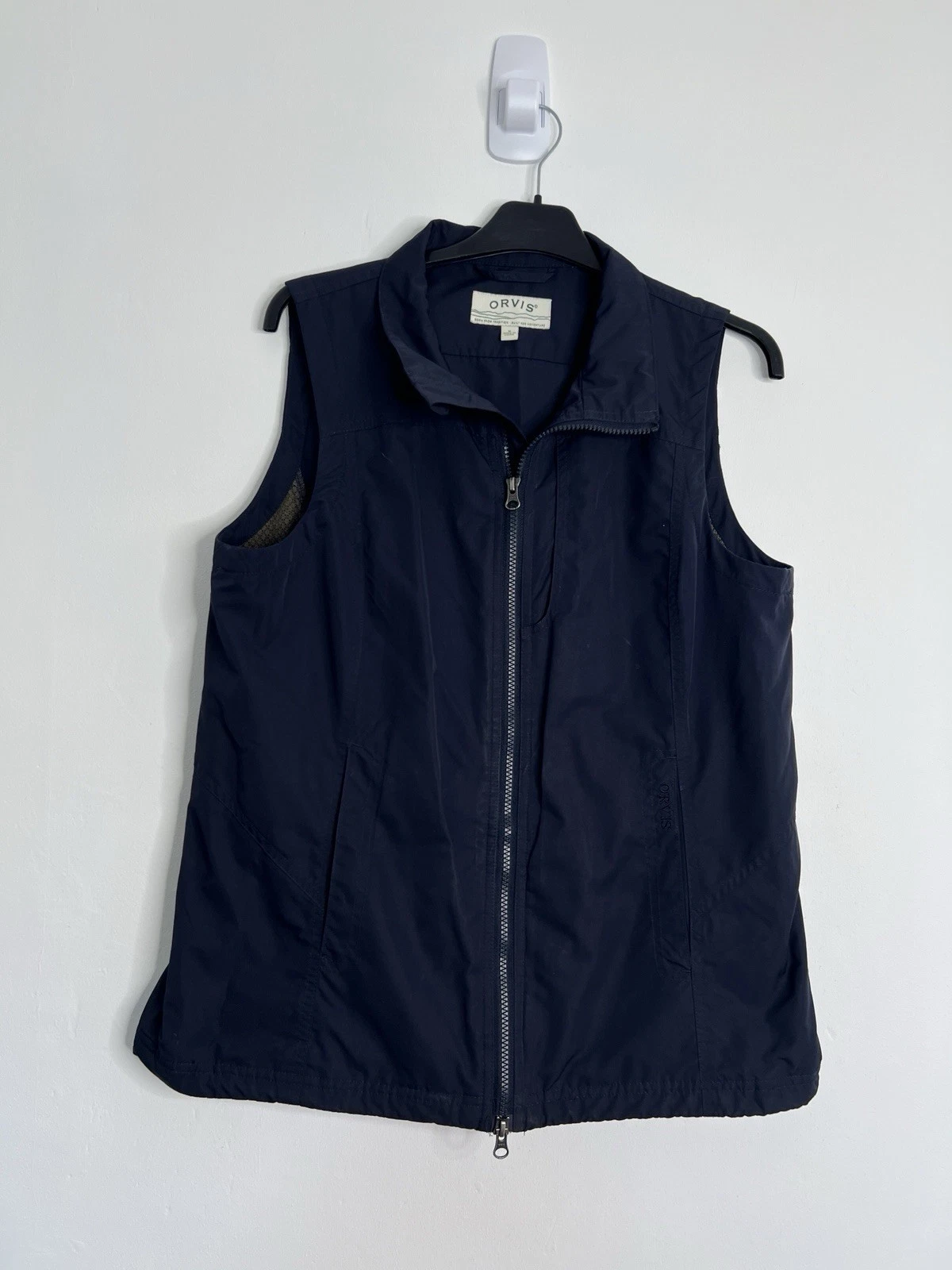 Orvis Gilet Mens Medium Navy Blue Fishing Hunting Outdoors