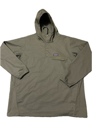 Patagonia Snap T Hoody DWR Canvas Pullover Jacket Size XXL Maple Grove Olive
