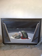 Quadro Umberto Verdirosi - Olio su Tela - Scena Filosofica Roma San Pietro