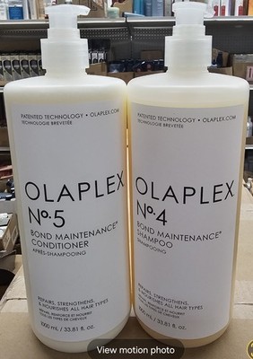 Olaplex No.4 & No.5 Bond Maintenance Shampoo Conditioner DUO 33.8 oz 