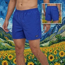 Vintage 1989 Patagonia Baggies Shorts Mens XL Blue Made in USA NWT 57021 REI