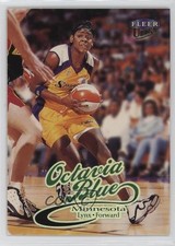 1999 Fleer Ultra WNBA Octavia Blue #16 Rookie RC u8h