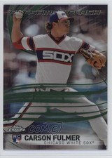 2017 Topps Chrome Freshman Flash Green Refractor /99 Carson Fulmer #15 7d0