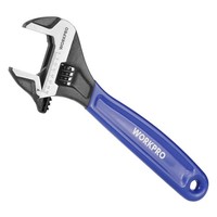 Verstellbarer RollgabelschlüSsel 250 Mm Chrom Vanadium Stahl, Bi-Material-Griff