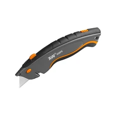 XW Dual-system Safety Utility Knife with Auto-retractable & 3-posit... Fast Ship