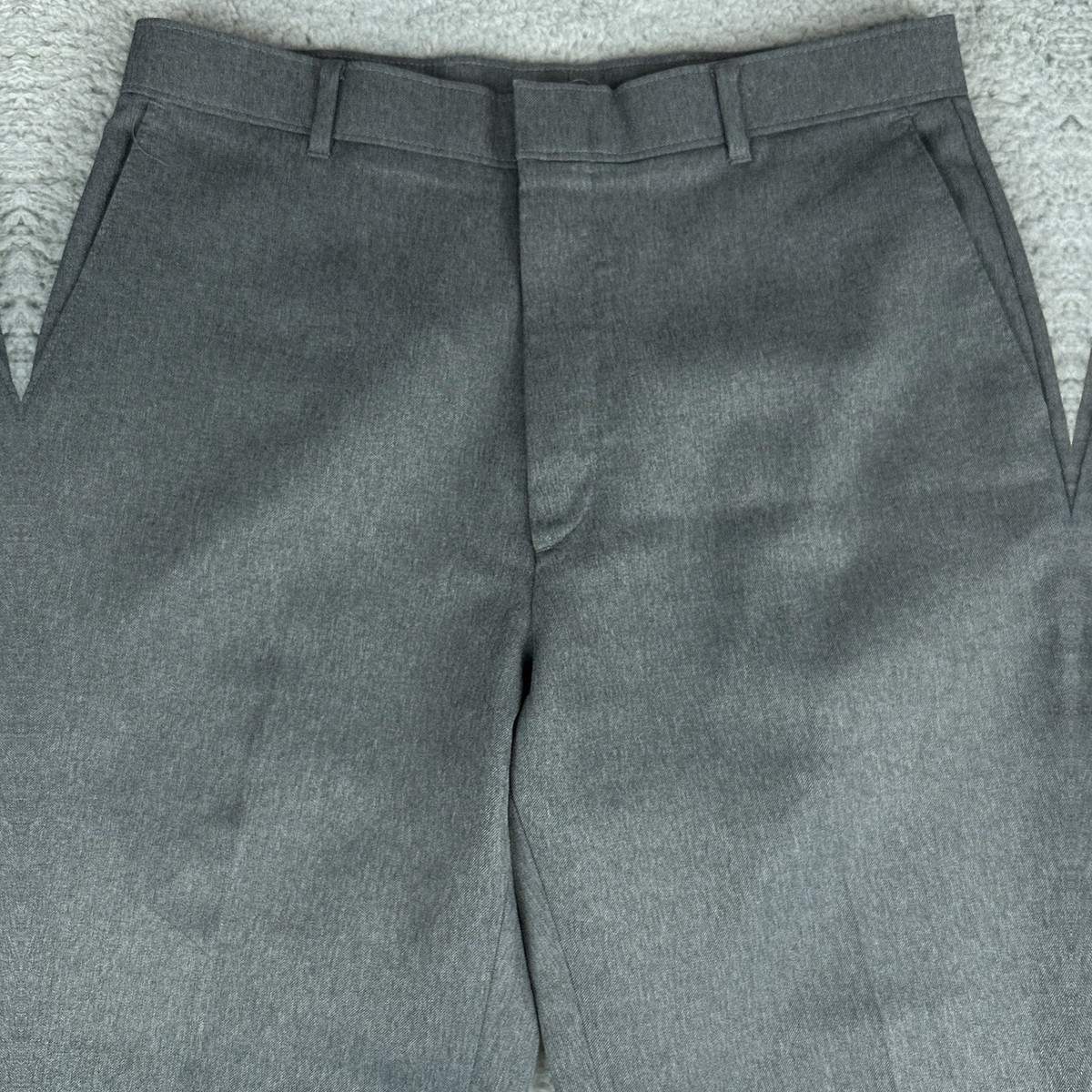 Levi’s 80s Action Slacks Dark Gray Vintage Levi's Action Slacks Gray 34 X 30 Polyester 1980s | eBay