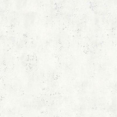 32612 - City Glam Industrial Plain White Silver Galerie Wallpaper