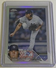 Gerrit Cole 2023 Topps Chrome Refractor #213 New York Yankees
