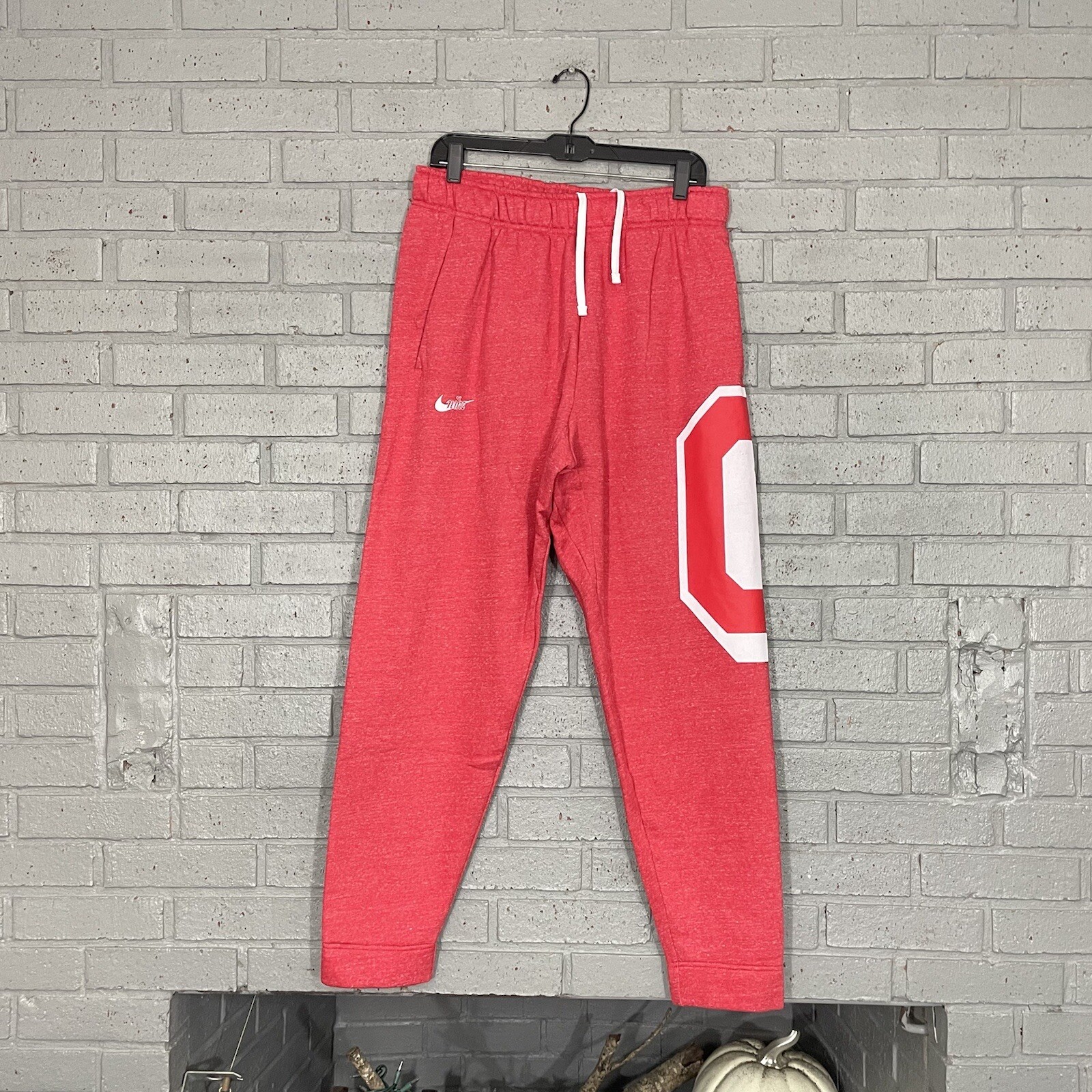 Heritage Oversized Sweatpants - Red