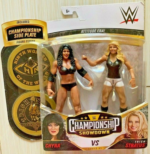 WWE Championship Showdown Series 5 Chyna vs Trish Stratus Action Figure 2-Pack - 第 1/3 張圖片