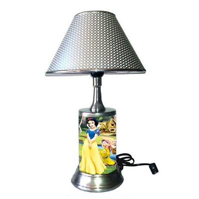Snow White and the Seven Dwarfs Lamp Table Lamp with Shade Desk Light Room Decor