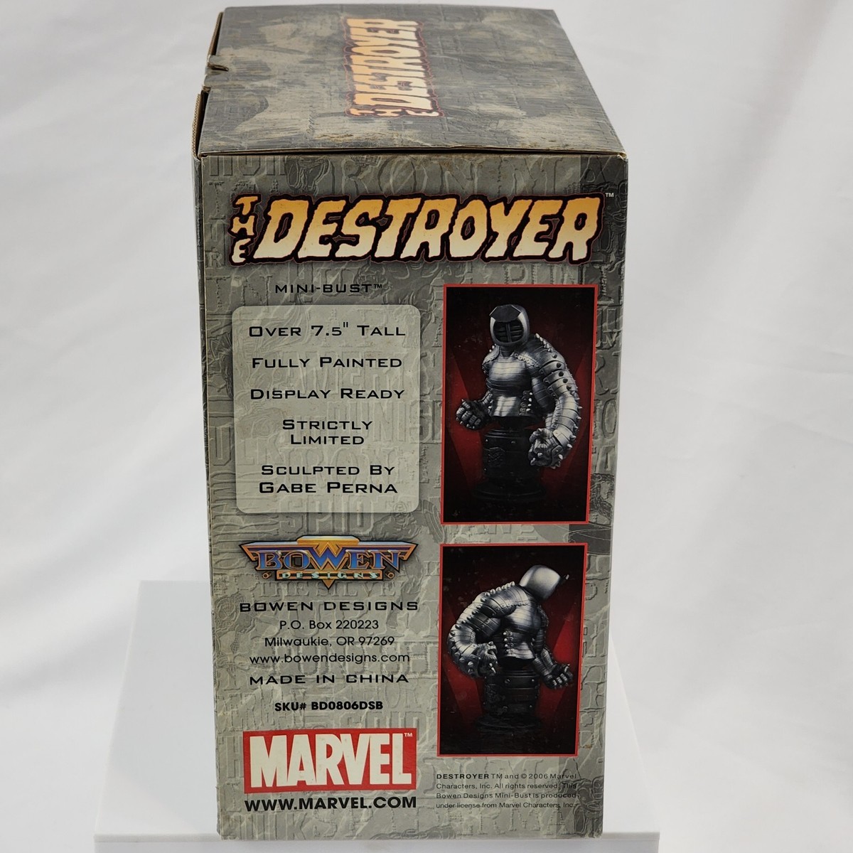 The Destroyer Marvel Mini Bust Bowen Designs 747/1500 Thor Villain