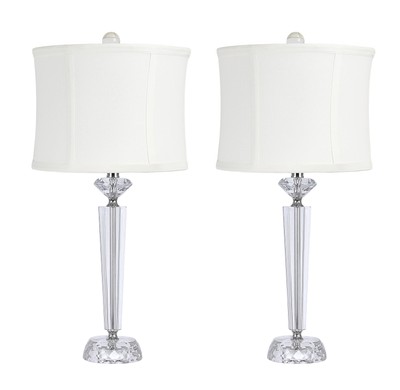 grandview gallery crystal table lamps