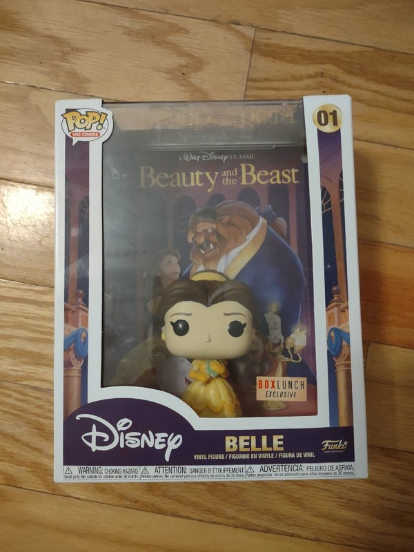 BRAND NEW! POP! VHS COVERS, BEAUTY & THE BEAST BELLE FIGURE!