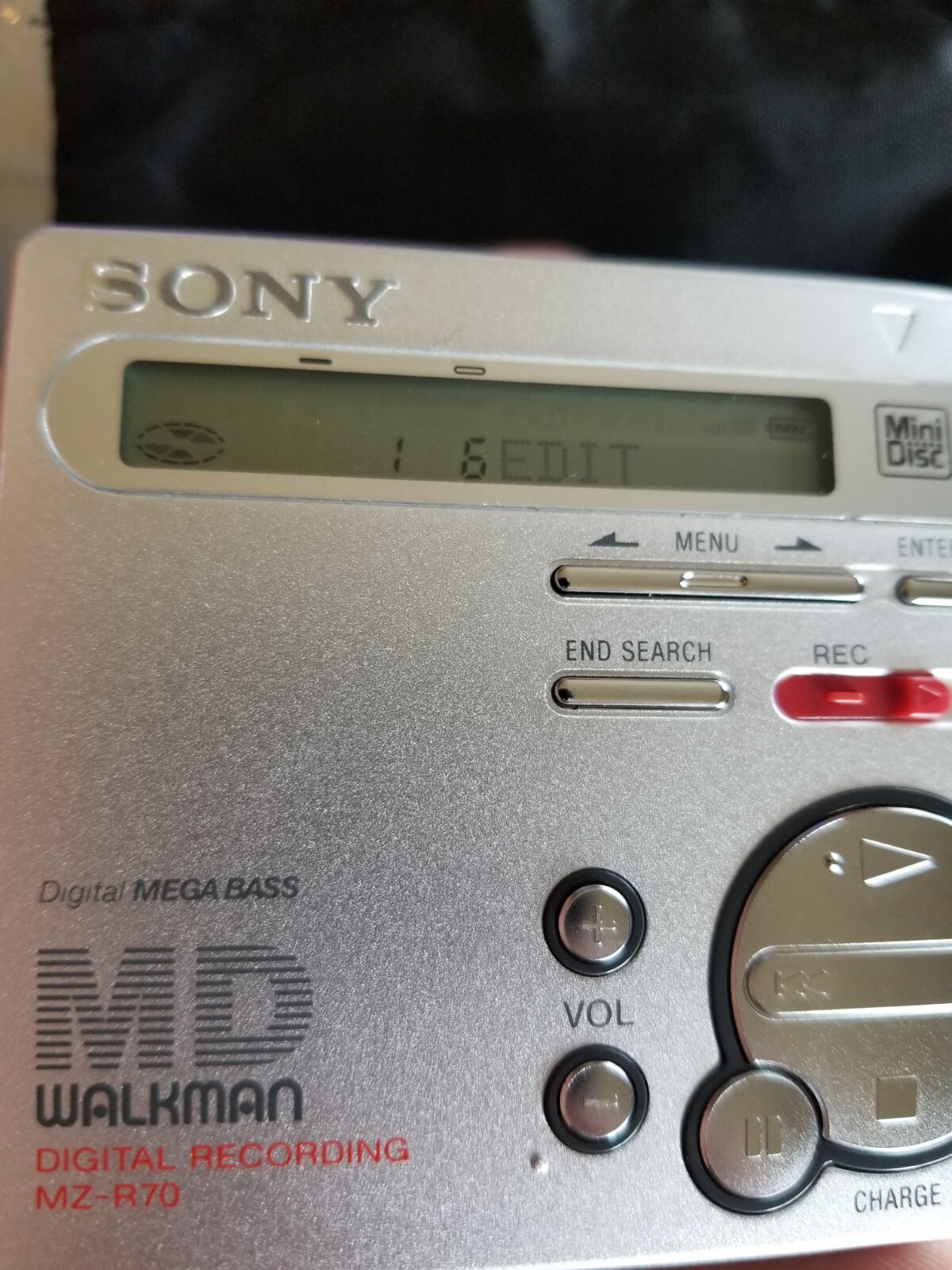 Vintage! SONY MD WALKMAN Digital Recording (Model MZR70) **W