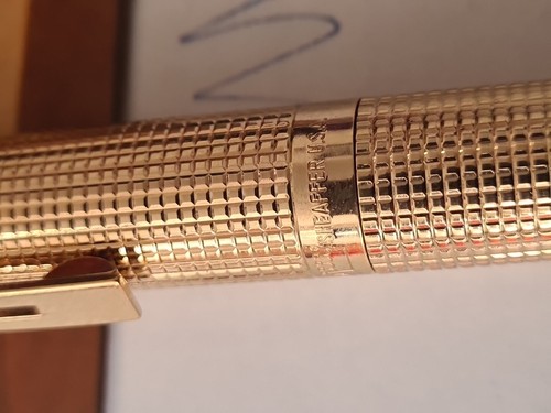 Sheaffer White Dot Gold Electroplated Fountain Pen with Pen 14K (.585) Nib - 第 9/24 張圖片