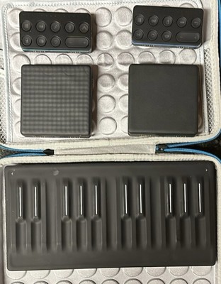 Roli Block Setup: Seaboard, 2 Light pads (old and new models), Live, Loop